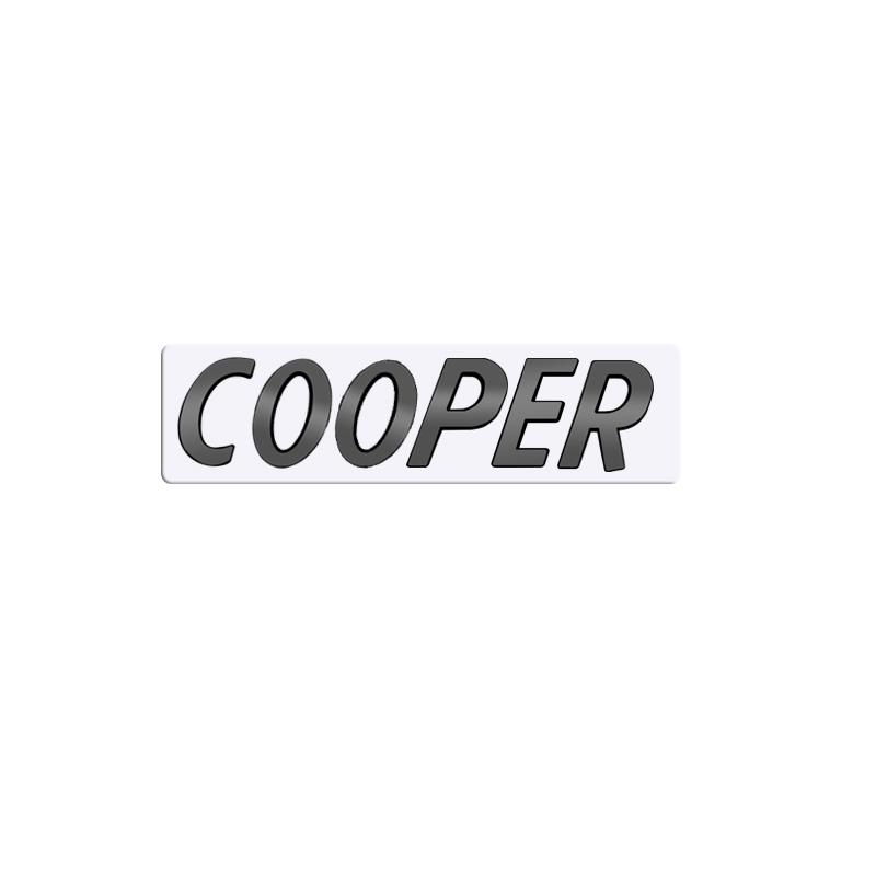 Metal 3D Badge ALL4 S Logo Car Rear Trunk Body Sticker Emblem For MINI COOPER S Clubman R55 R56 R57 R58 R59 F54 F55 F56 F57 JCW