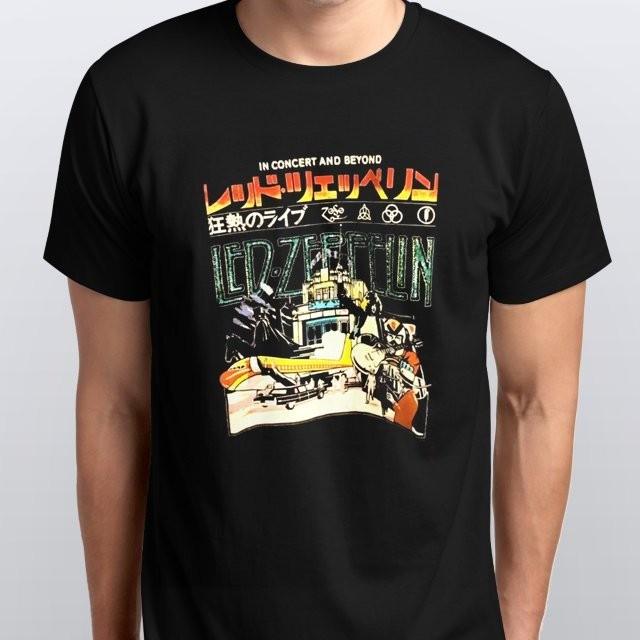 Led Zeppelion Punk T-SHIRT colours Black M