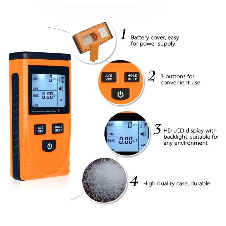 BENETECH GM3120 Tester elektromagnetického záření