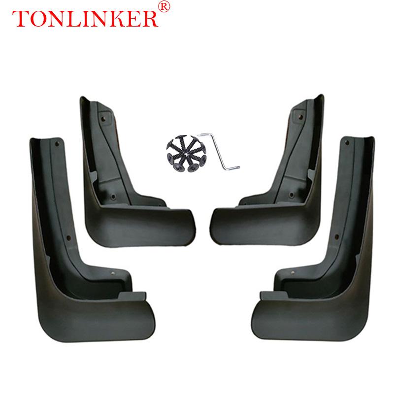 TONLINKER Car Mudguard For Volkswagen VW ID.6 X ID6 CROZZ  2022- Mudguards Splash Guards Fender Mudflaps 4Pcs