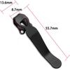 Pocket Knife Clip Stainless Steel Black Deep Carry Back Clip for Griptilian Folding Pocket Knife DIY Accessories Parts