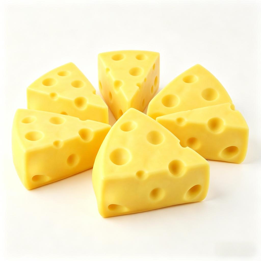 New Cute Cheese Squishy Squeeze Fidget Toy Novelty Soft Slow Rebound Stress Anxiety Relief Sensory Toy for Birthday Party Favors