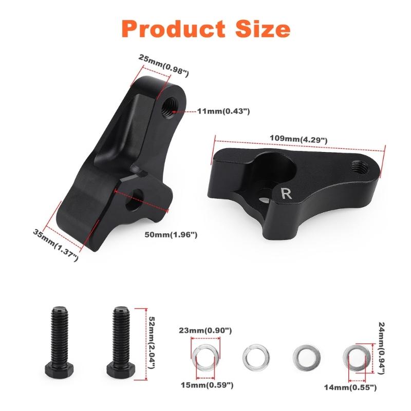 Motorcycle Accessories 2inch Reduced Damper Kit for 2002-2022 Motorcycle Suspension Upgraded Easy Installation Damper