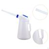 Oil Measuring Container Automotive Dispenser Portable Sturdy, Leakproof, with Long Spout, Pot