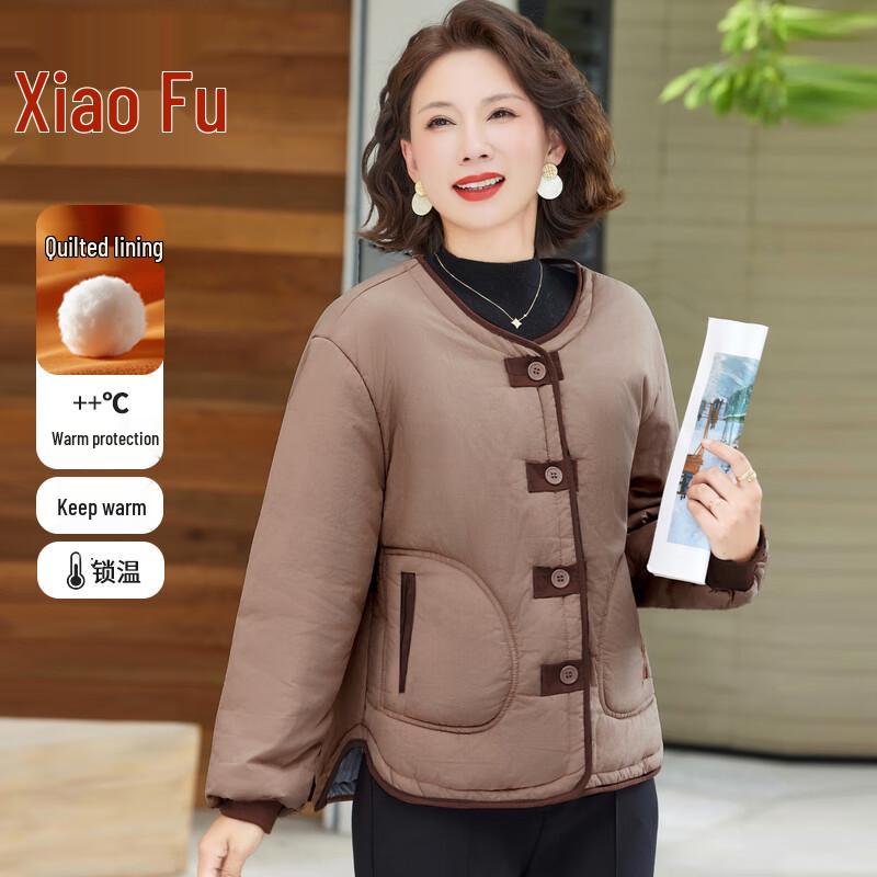 

Middle-Aged Women s Lightweight Padded Jacket 4XL