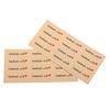 120PCS DIY Kraft Sealing Stickers Paper Crafts Hand Made Label Packaging Sticker