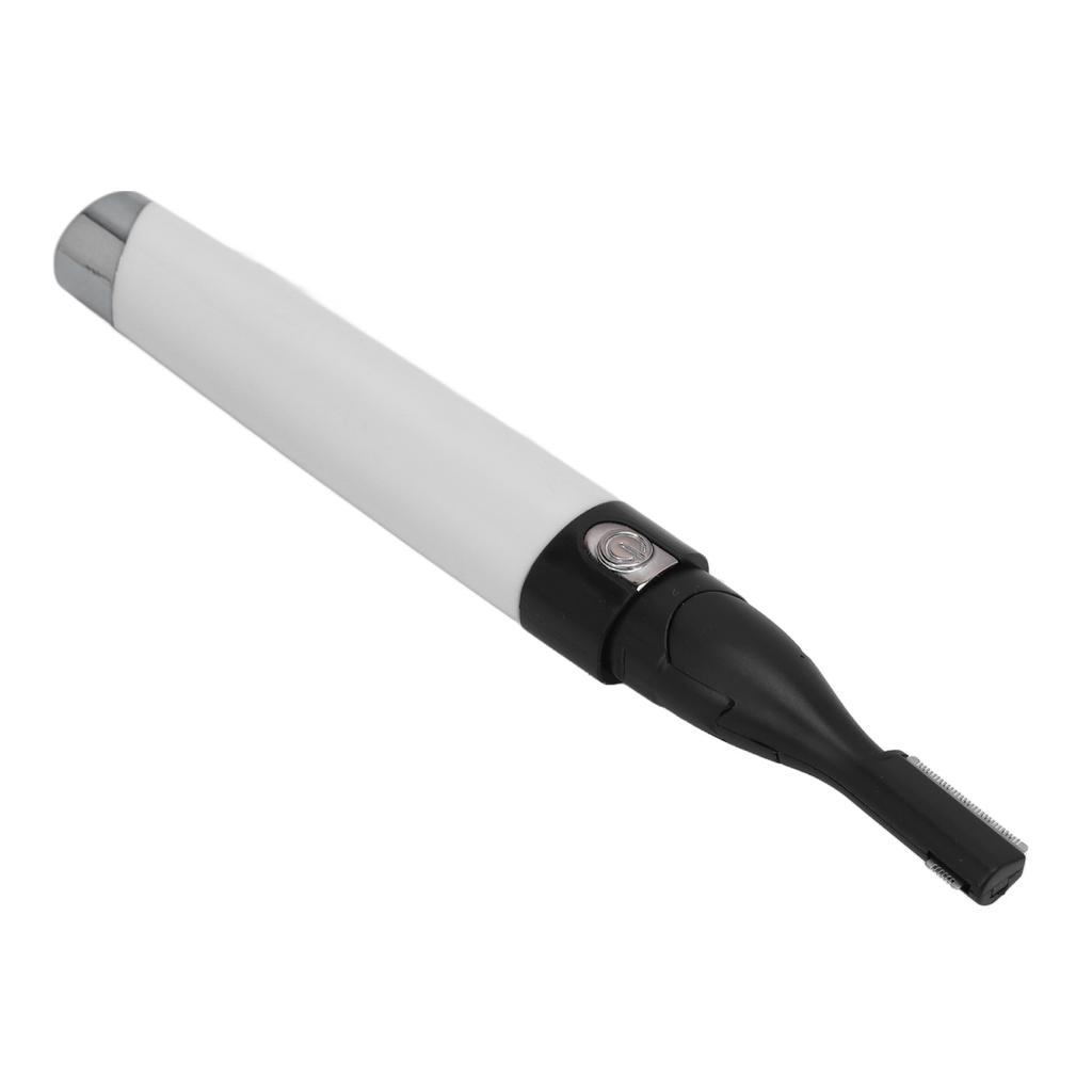 Electric Hair Remover Rechargeable Eyebrow Trimmer Epilator Lipstick Shaped Facial Hair Trimmer White