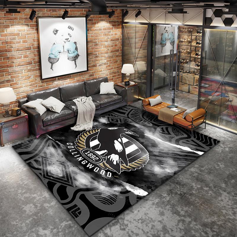 Collingwood Football Club Carpet Rug For Living Room Bedroom Home Sofa Decoration Kids Play Nonslip Floor Mat