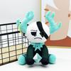 Yousheng Cute Cow Plush Doll Soft Stuffed Animal Cartoon Game Figure Pillow PP Cotton Filling Toy Home Decor Collectible Gift for Game Fans