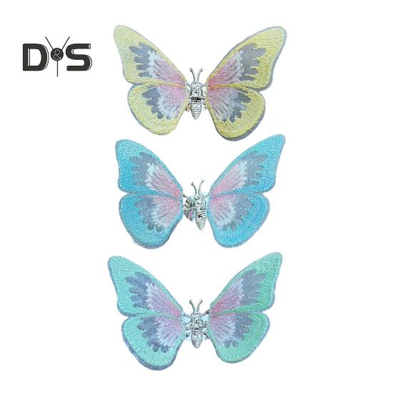 

Украшение для автомобиля в виде бабочки для центральной консоли, клейкий дизайн воздуховыпускного отверстия, декор в виде танцующей бабочки, красочное украшение для салона автомобиля A