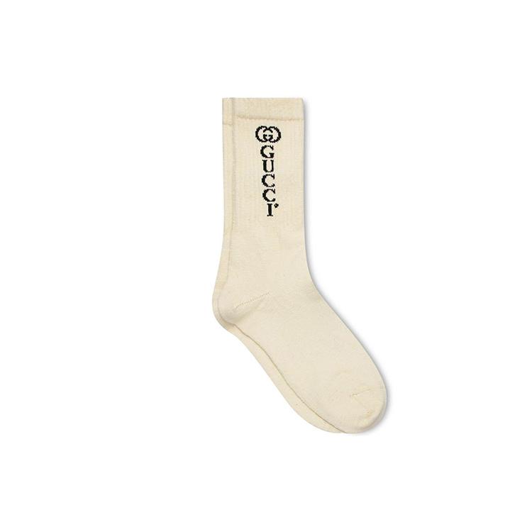 GUCCI Stockings Unisex White Moderate Jacquard 626289-4G157-9260