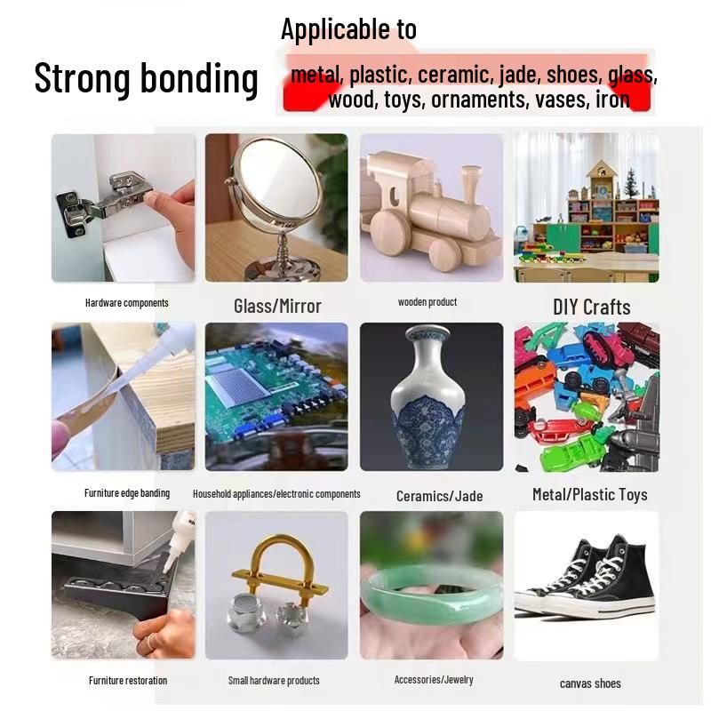Środek do spawania Wielofunkcyjny klej: Mocny, wodoodporny klej do naprawy butów, opon, metalu, ceramiki i drewna