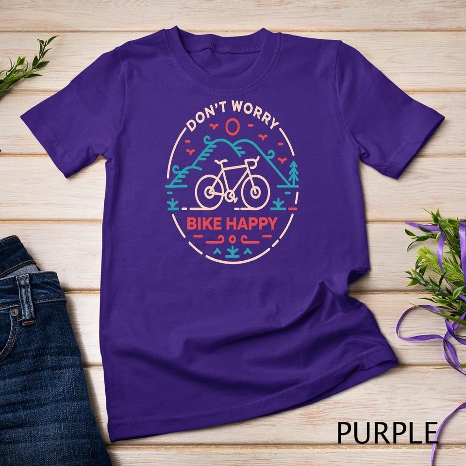 Bicycle Cycling Biker Funny Bike Riding Lover Bicyclist T-Shirt Unisex T-shirt 4 2XL