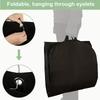 Gusseted Travel Hanging Garment Bag - Zipper Closure with Pocket for Shirts, Coats, Dresses, Storage Organizer