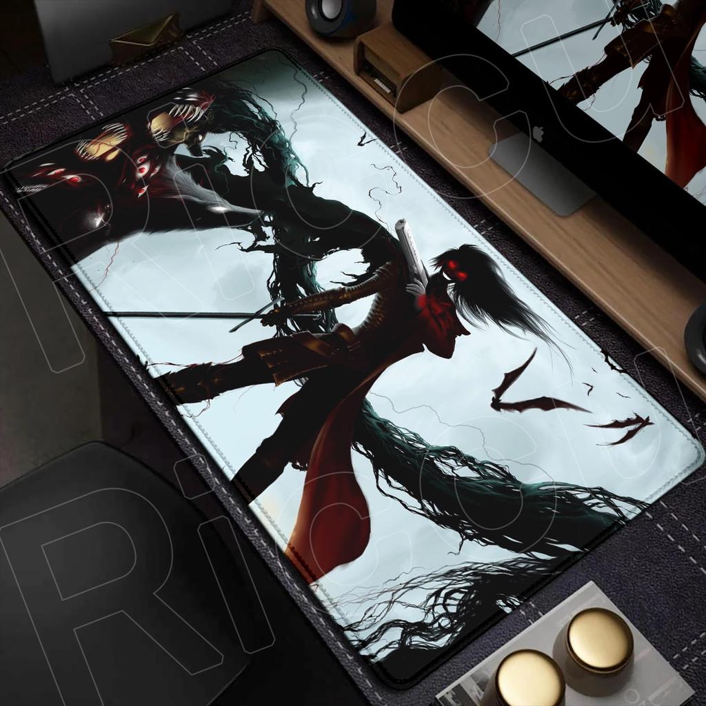 XXL HD Tisk Počítačové PC příslušenství Herní Podložka pod Myš Hellsing Alucard Velká Herní Podložka pod Myš Anime Kobereček Podložka pod Klávesnici Stolní Podložky