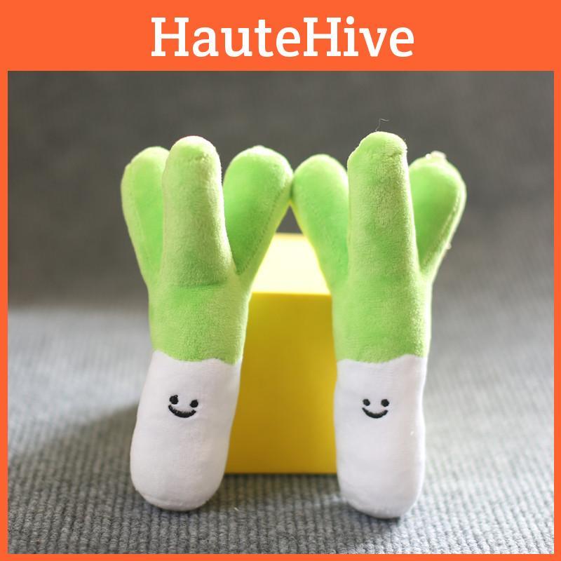 Keychain Plush Scallion Toy With Pp Cotton Ultra Soft Material Kidsgift For