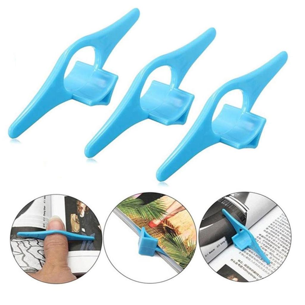 3 Pcs Book Thumb Holder Page Support Marker Bookmark Assistant Gadget School  Supplies