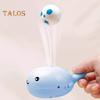 Electric Floating Ball Cat Toy Lightweight Portable Whale Shaped Rechargeable Easy To Use Electric Moving Ball Interactive Pet Toy