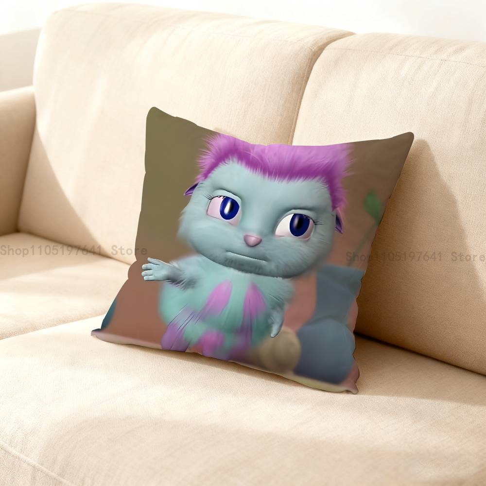 B-Bibble Doll Cute Pillow Case Cushion Cover Home Decor Birthday Gift Pillowcover