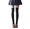 Japan And South Korea Trend Three-Bar Knee Socks Dance Versatile Stockings Jacquard Breathable High Tube Women'S Socks Factory Direct Sales