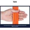 Safety Rope Rock Climbing Rope Life Saving Rope Insurance Rope Outdoor  Diameter Tensile Strength 1200 1800 Kg Camping