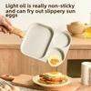 Universal 3-in-1 Non-stick Home Breakfast Pan Anti Scalding Mini Burger Pot Mai Fan Shi Bacon Steak Fried Egg Flat Bottomed Pan