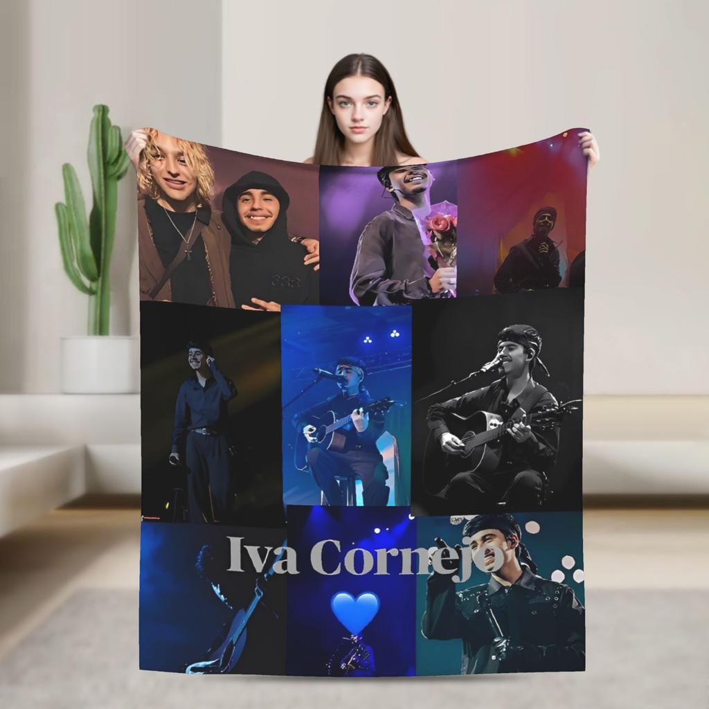 Handsome Ivan Singer Cornejo Blanket Decorative Flannel Throw Blanket For Couch Bed Warm Soft Quality Bedspread Birthday Present