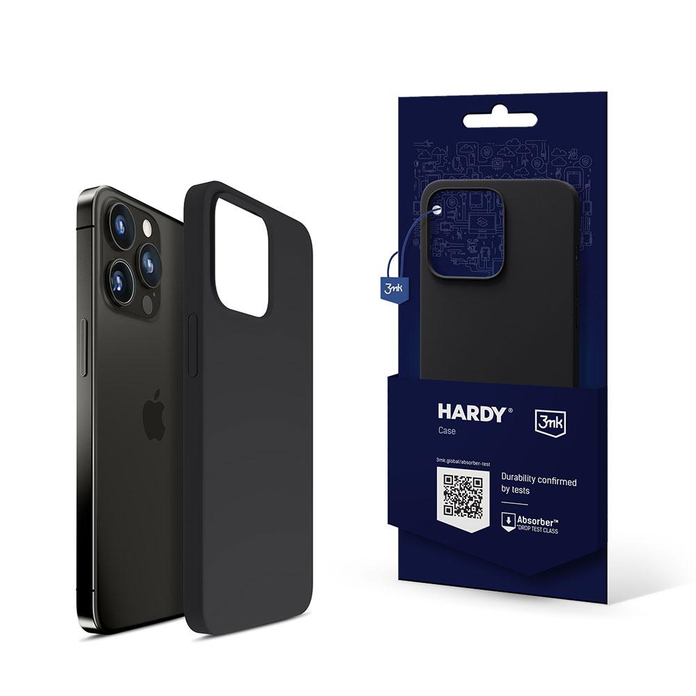 Apple Iphone 14 Pro Max - 3Mk Hardy Silicone Magcase Graphite