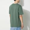 Adidas Originals Logo Print Crew Neck Pullover Straight Cut Short Sleeve T-Shirt Men Tops Green IS0228