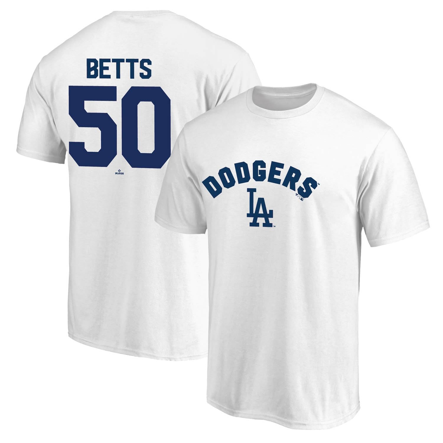 

[Fanatics] Fanatics Los Angeles Dodgers Mookie Betts Name and Number T-Shirt Kids White ML25AS006J WHITE (WHITE)