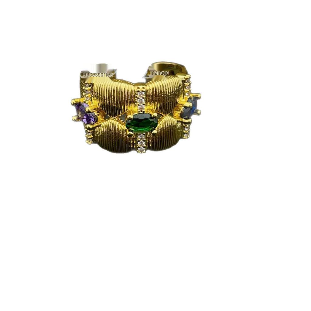 Best-selling Snake-shaped Rhinestone Medieval Vintage Ring - Non-fading, Retro, Light Luxury, High-end Design