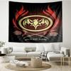 Bacardi Rum Bat Logo Tapestry Room Decoration Wall Hanging for Living Room Bedroom, dormitory, Birthday and Christmas gifts