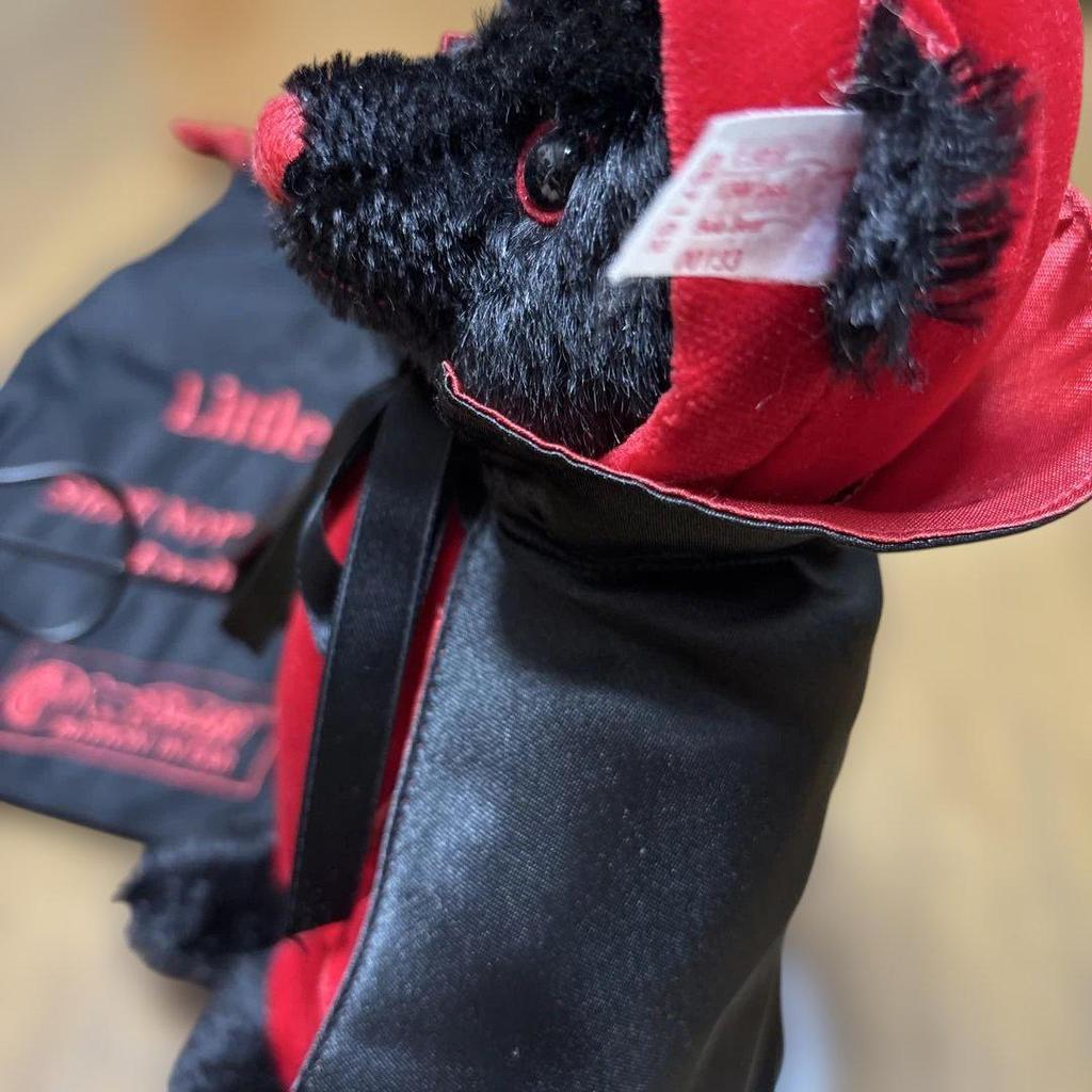 [USED] Steiff Little Devil Teddy Bear Halloween