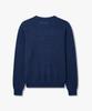 MAN ON THE BOON Linen Blend Crewneck Knit Pullover_Navy 4716113011