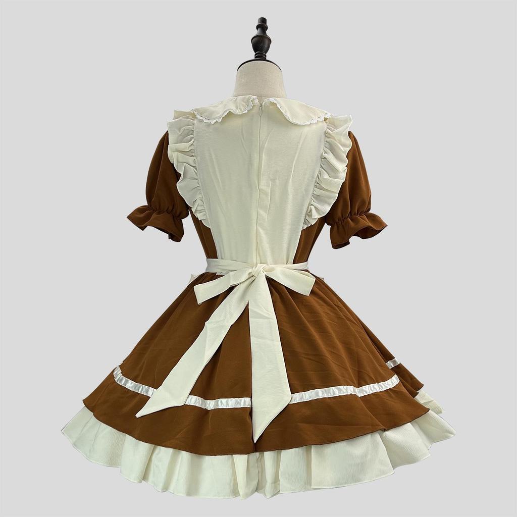 New Cross-Border Cute Maid Cosplay Lolita Halloween Costume for Women