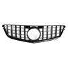 GT Style Front Bumper Grille Grill Fit Benz C-Class W204 C300 C350 2008-2014