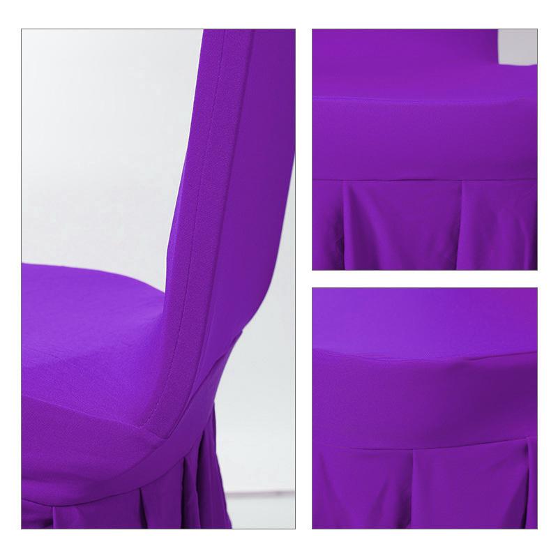 1PC Wedding Supplies Seat Slipcover Chair Cover Party Decor Elastic Stretch Removable Washable