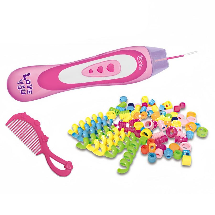 Hair Braider Toy Creative Children Girls Hair Braider Handmade DIY Braid Artifact Hairdressing Toy (Style)
