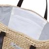 Showa Woven Lunch Polyethylene Made in 27140 Bag, Natural, Insulated, Lining, Japan, ARBRE,