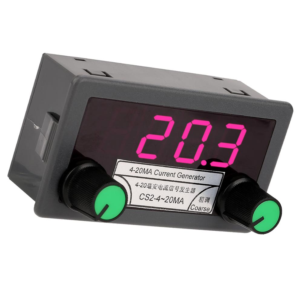 4-20mA Digital Current Analog  Generator Coarse/Fine Tuning Constant Current Output