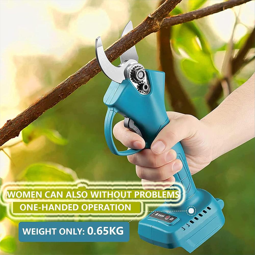 

Brushless Electric Pruning Shears Cordless Electric Scissors for Makita 18V Battery Cutting Diameter 25 mm Portable