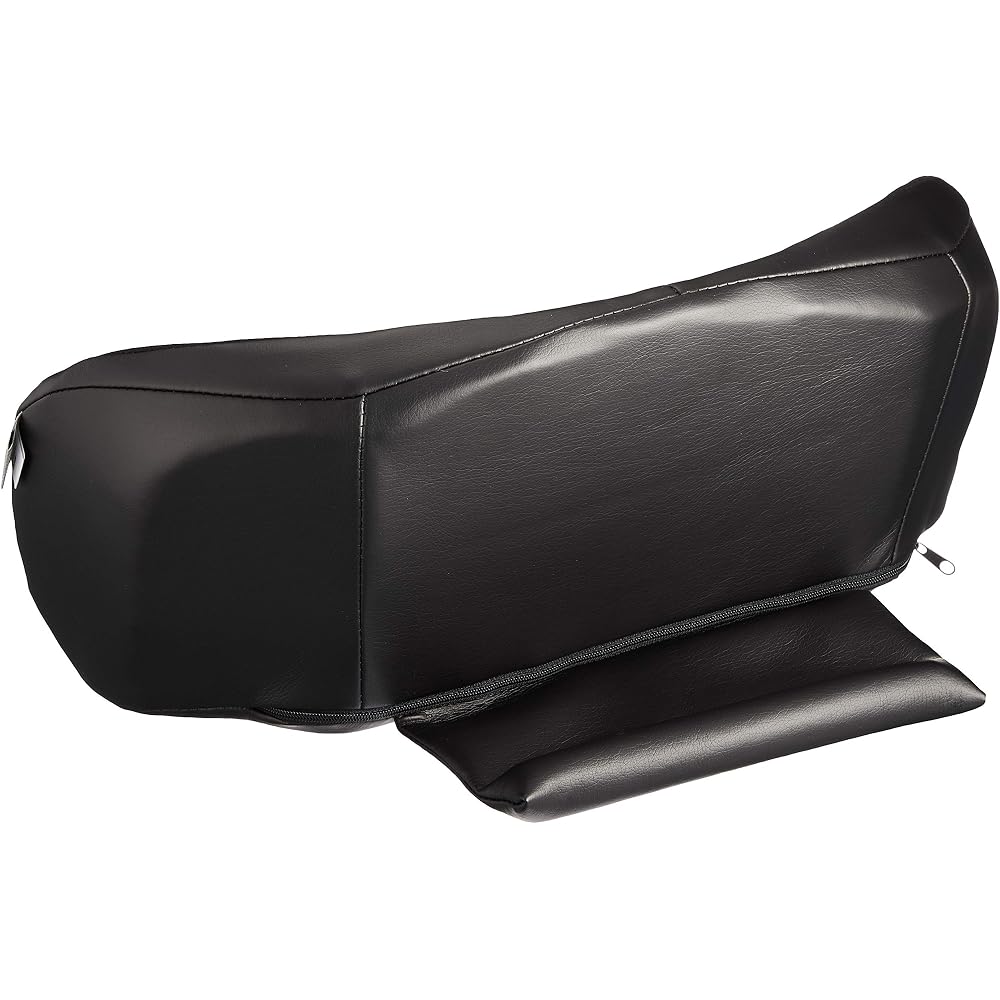 Bonform Seat Cushion Fit Cushion for Light/Standard Cars Lumbar Support 19x38x15.5cm Black