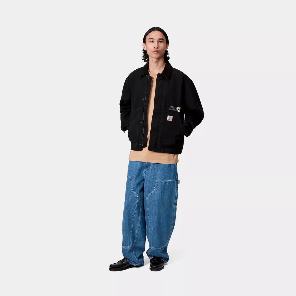Carhartt WIP SS25 OG Arcan Graphic Jacket Loose Fit Triple Stitch Casual Fashion Long Sleeve Jacket Men Jackets I035553-00E-60