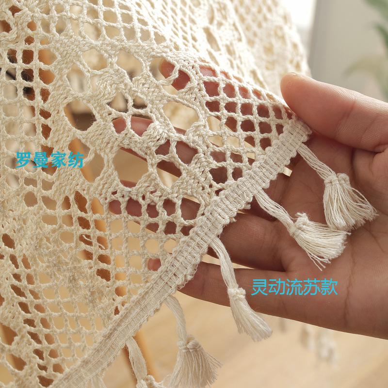 

Classical Hollow Tablecloth, Sun Wind Woven Crochet Tablecloth, Spot, Fabric Decoration 55*55cm