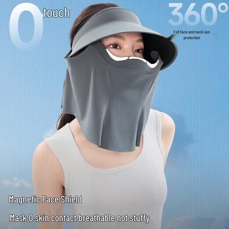 Beneunder Magnetic Full-Face Sun Protection Hat