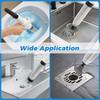 1 Set Powerful Toilet Plunger Stainless Steel Pipe Dredger Unblocker Pneumatic High-pressure Dredging Air Drain Blaster Tool Set