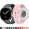 Sport Silicone Band For Samsung Galaxy Watch 8 Strap 44mm 40mm Accessories correa pulseira Bracelet Galaxy Watch 8 classic 46mm