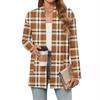 Women's Christmas Printed Lightweight Cardigan Long Sleeved Casual Loose Thin Fit With Pockets Cardigan Jacket