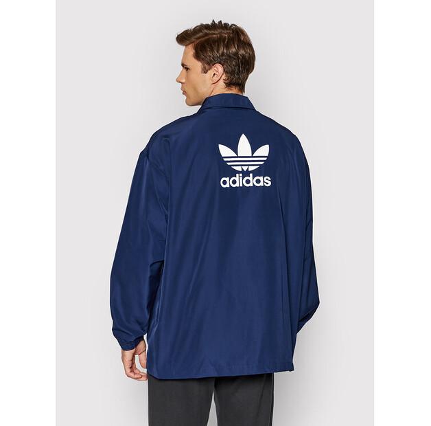 Куртка демисезонная adidas adicolor Classics Trefoil H09128 Navy blue Loose Fit