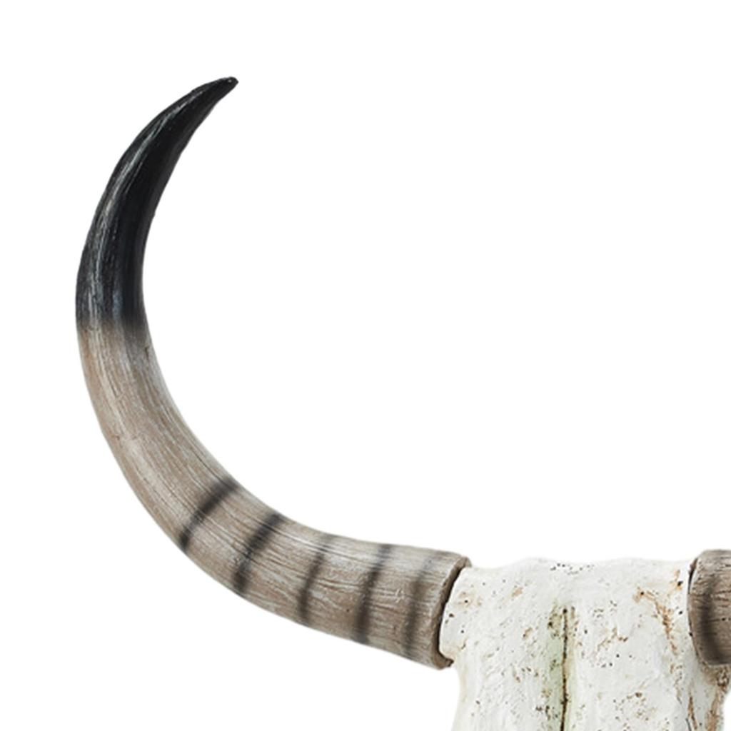 Statue Wandbehang Handwerk Dekoration Kuh Wandskulptur für Halloween